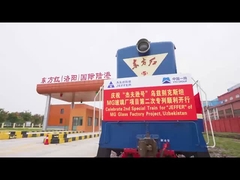 De speciale trein van MG Project vertrok met succes