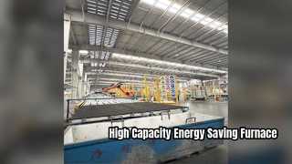 300 TPD Energiebesparende kruisgestookte glasovenoplossing