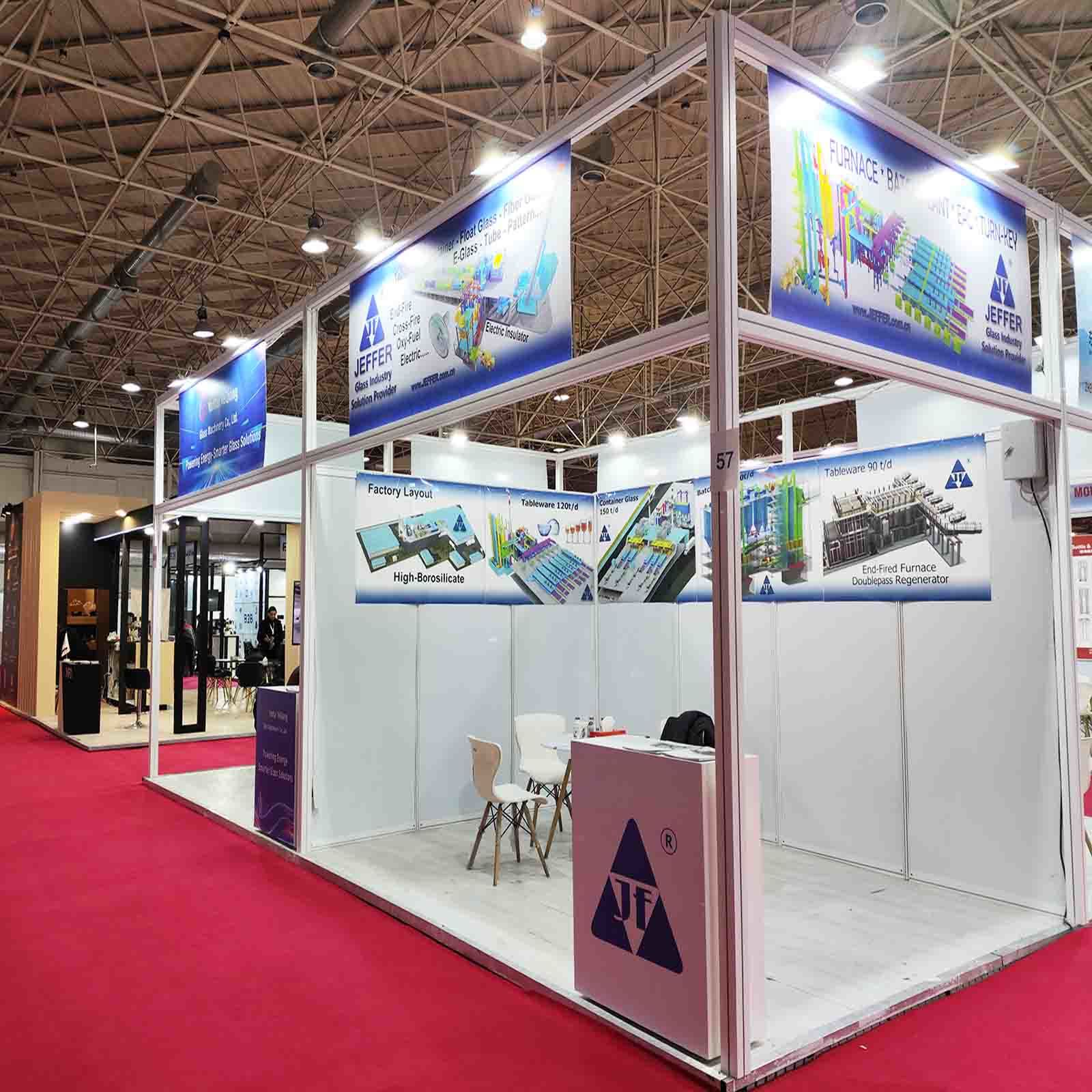 Laatste bedrijfsblogs De Iran Glasshow gehouden in Teheran