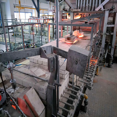 kopen 10-50 Tpd Soda Lime Industriële glazen oven Op maat gemaakte glazen oven online manufacture