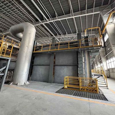 kopen Gepersonaliseerde capaciteit Cross Fired Furnace Glass Melting Furnace voor glasindustrie online manufacture