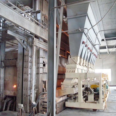 kopen 120Tpd op maat gemaakte kruisgebrandde oven vuurvaste materialen glazen smeltoven online manufacture