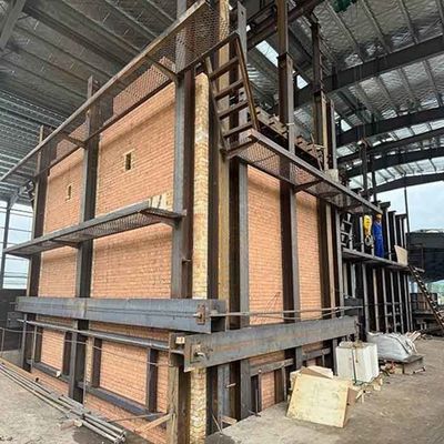 kopen Zware oliecontainer glazen fles glazen kruisvuuroven voor glazen fles online manufacture