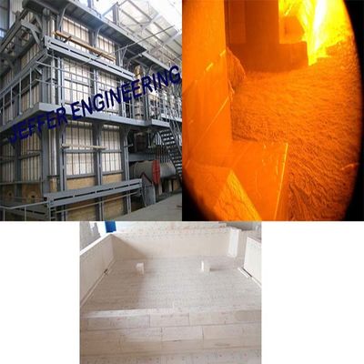 kopen 60TPD Industriële glazen oven Automatische besturing Smeltoven Constructie dienst online manufacture