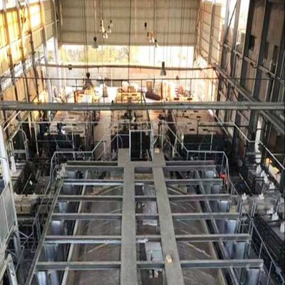 kopen 50ton Flint Kleur Eenvoudige structuur Einde Gebrand Furance Container Glasoven online manufacture