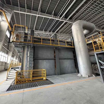 kopen Customizable Capacity 380V Industrial Glass Furnace with Natural Gas Combustion System online manufacture