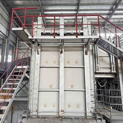 kopen 30Tpd Aangepaste Kleur Glas Smeltoven met Vuurvast Materiaal Structuur online manufacture