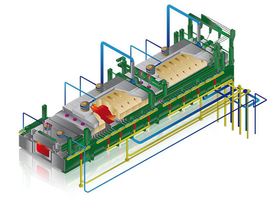 kopen Oven van het bouw de Binnenlandse 50 Tpd Industriële Glas online manufacture