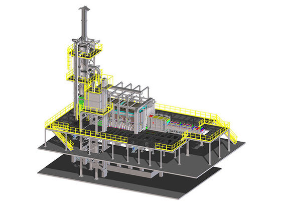 kopen ISO45001 5tpd Recuperatieovens met een hoog rendement voor doorzichtige glascontainers online manufacture
