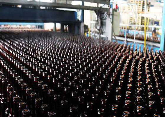 kopen De Productielijn van de het Glasfles van Amber Beer ISO14001 300ml online manufacture